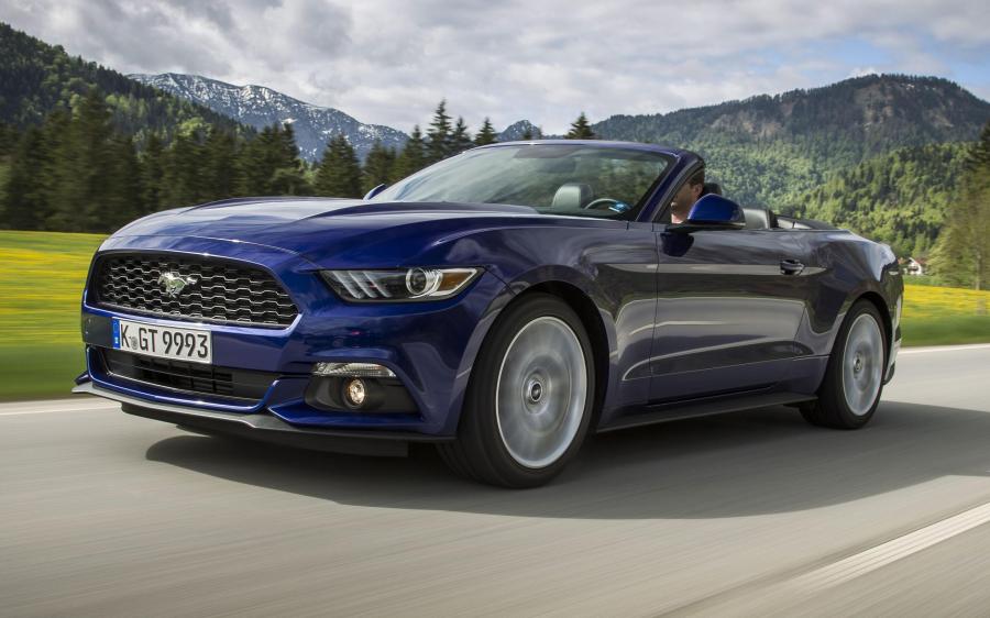 Ford Mustang EcoBoost Convertible (EU) '2015